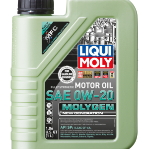 LIQUI MOLY 1L Molygen New Generation Motor Oil SAE 0W20