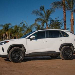 ICON Ricochet 17×8 5×4.5 38mm Offset 6in BS Satin Black Wheel