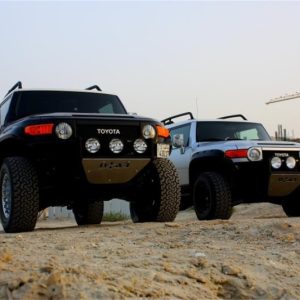 N-Fab RSP Front Bumper 06-17 Toyota FJ Cruiser - Tex. Black - Multi-Mount