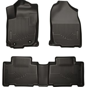 Husky Liners 13 Toyota RAV4 Weatherbeater Black Front & 2nd Seat Floor Liners