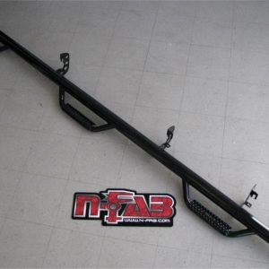 N-Fab Nerf Step 01-06 Chevy-GMC 1500/2500/3500 Crew Cab 8ft Bed - Tex. Black - Bed Access - 3in