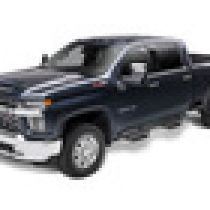 N-Fab Podium LG 2019 Chevy/GMC 1500 Crew Cab - Cab Length - Tex. Black - 3in