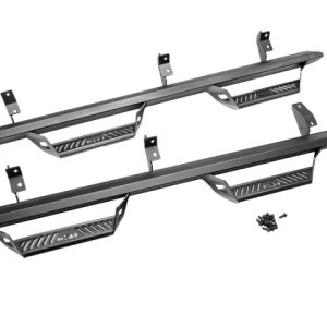 N-Fab Predator Pro Step System 2021 Ford Bronco 4 Door - Tex. Black