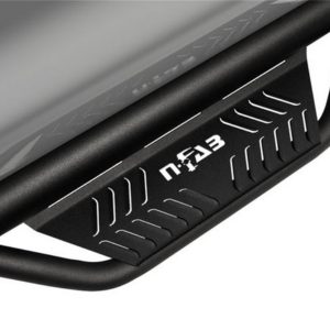 N-Fab Podium LG 15.5-17 Dodge Ram 1500 Quad Cab 6.4ft Standard Bed - Tex. Black - Bed Access - 3in